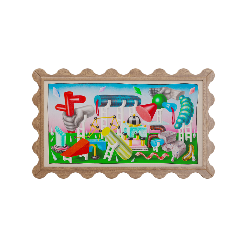 PINTURA / EN EL JARDÍN DEL TEMPLO 01