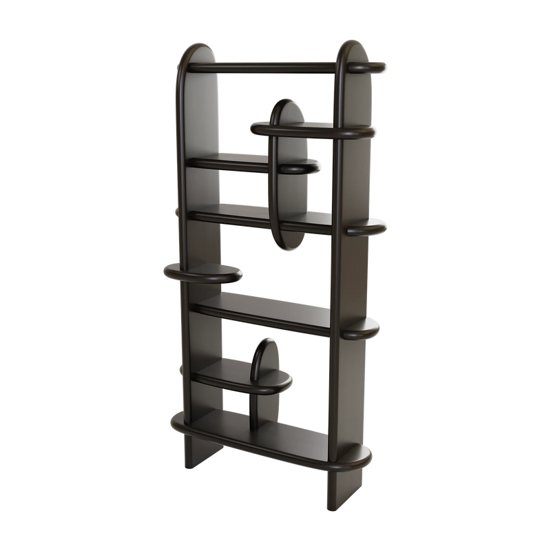 BALOO BOOKCASE / LARGE / BLACK