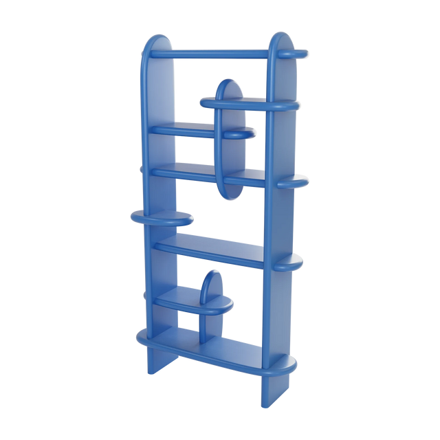 BALOO BOOKCASE / LARGE / BLACK