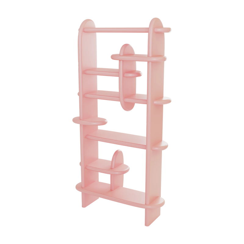 BALOO BOOKCASE / LARGE / PINK
