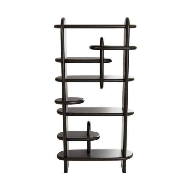 BALOO BOOKCASE / LARGE / BLACK