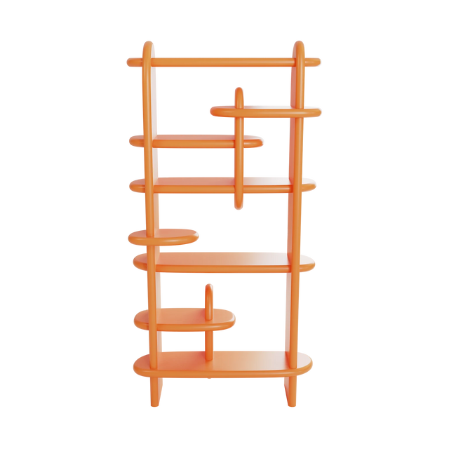 BALOO BOOKCASE / LARGE / BLACK