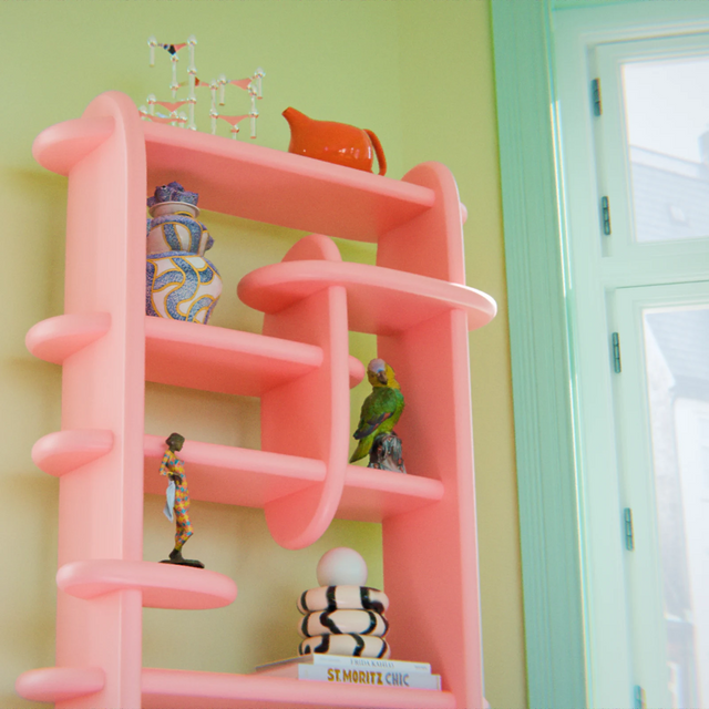 BALOO BOOKCASE / LARGE / PINK