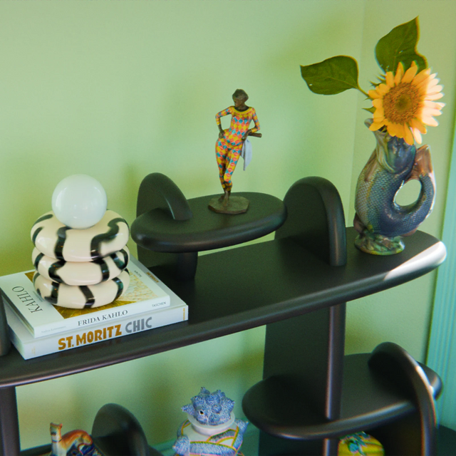 BALOO BOOKCASE / BLACK