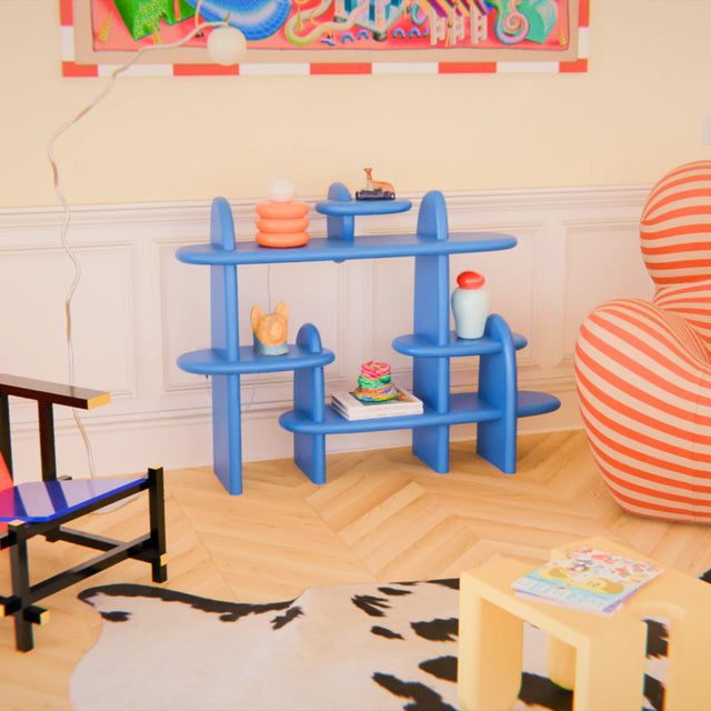 BALOO BOOKCASE / BLUE