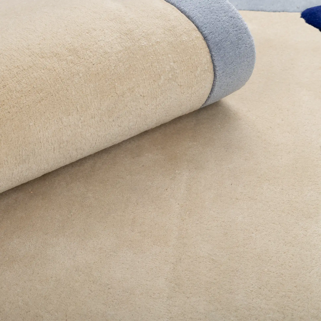 BERLIN / HAND-TUFTE / WOOL / COBALT