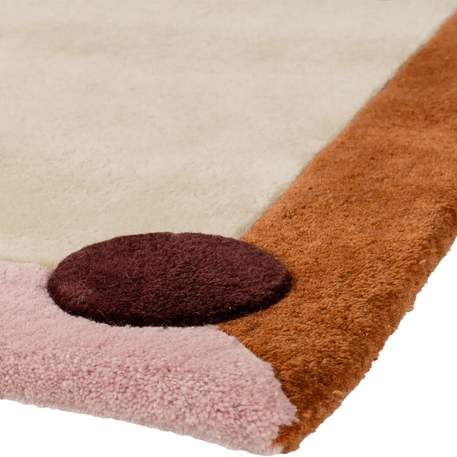 BERLIN / HAND-TUFTE / WOOL / TERRACOTTA