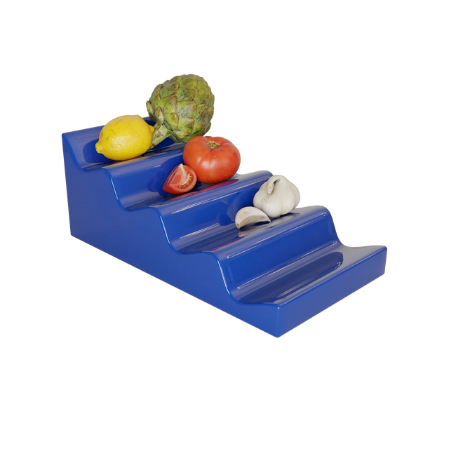 CASCADE FRUIT STAND / DARK BLUE