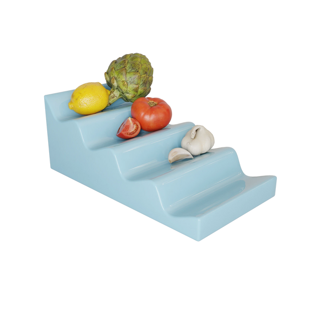 CASCADE FRUIT STAND / DARK BLUE