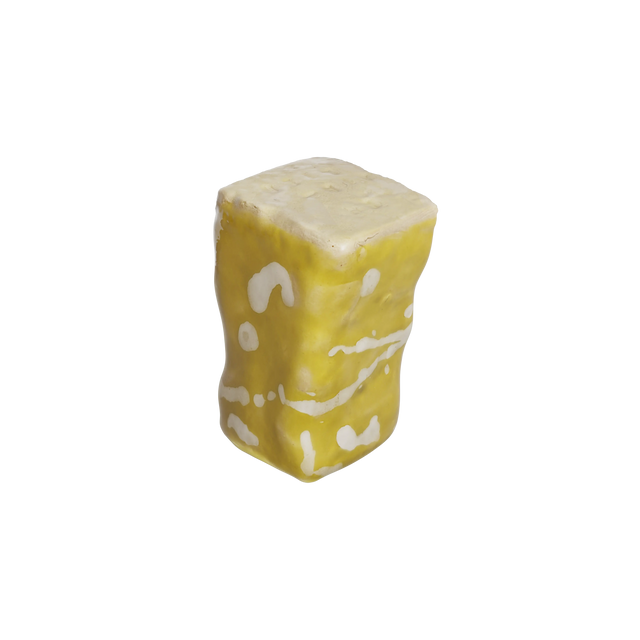 PORTACANDELE / BIANCO & VERDE