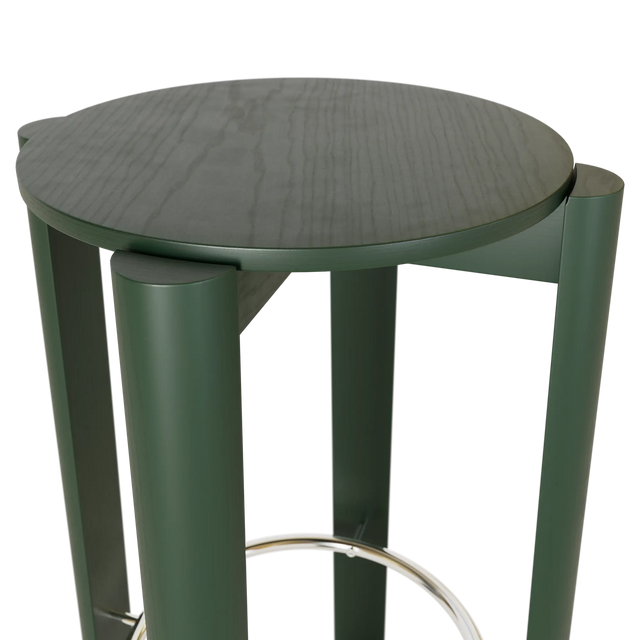 CHAIR DE BAR EDDIE / VERT