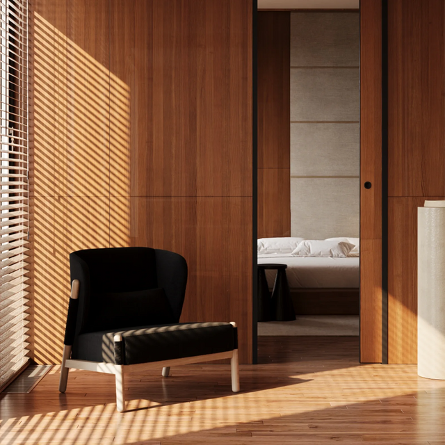 SILLA LOUNGE KATANA / VERDE Y ROSA