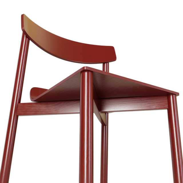 WOX 2 CHAIR / BORDEAUX