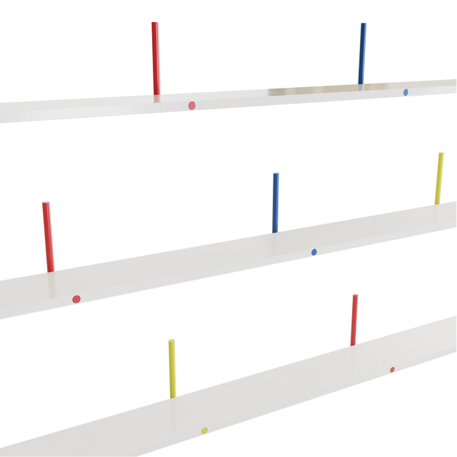 ELLE SHELF / BLUE & WHITE