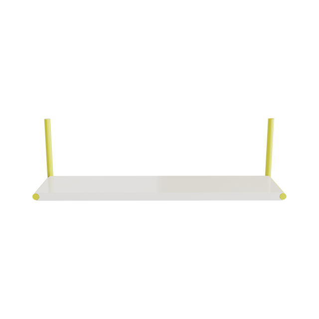 ELLE SHELF / YELLOW & WHITE