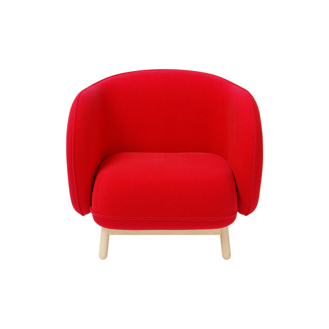 LOVER LOUNGE STOL / RØD