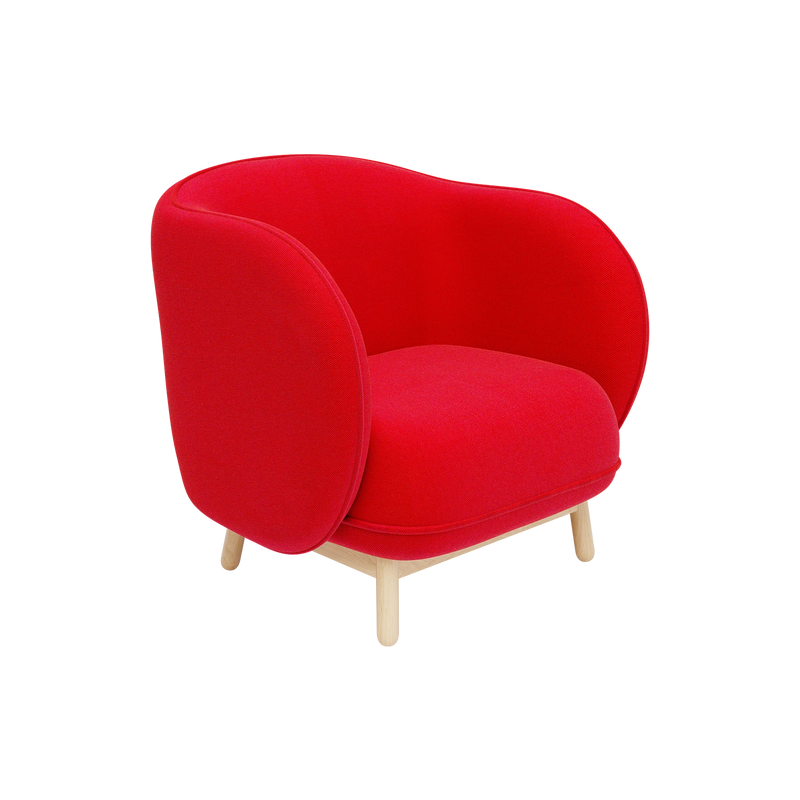 LOVER LOUNGE STOL / RØD