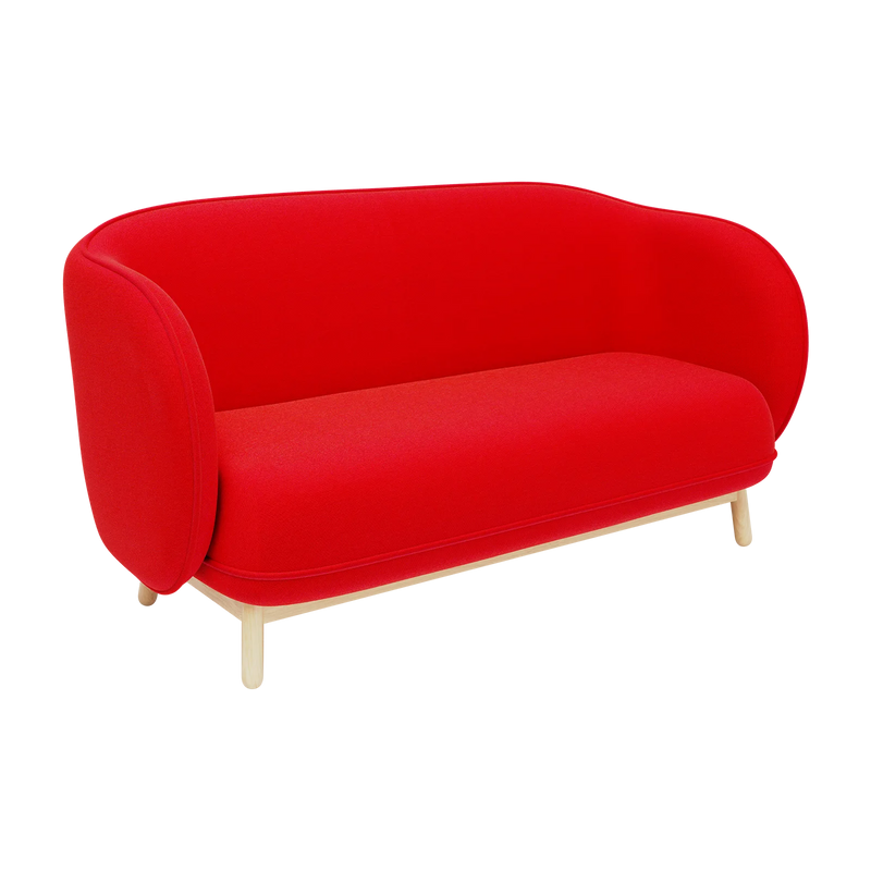LOVER SOFA / MEDIUM 158 / RØD