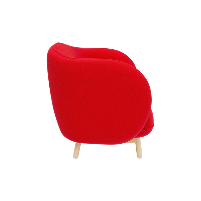 LOVER LOUNGE STOL / RØD