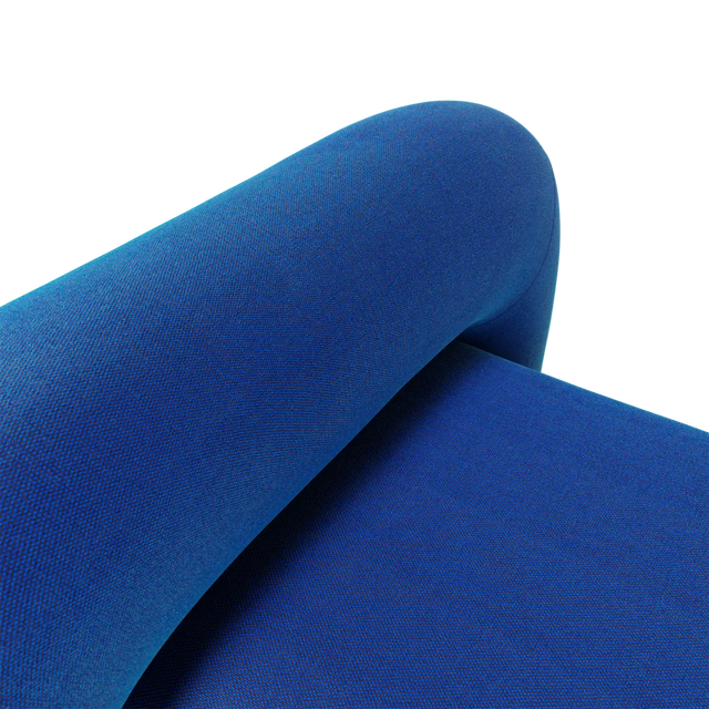 MOSS LOUNGE STOL / BLÅ