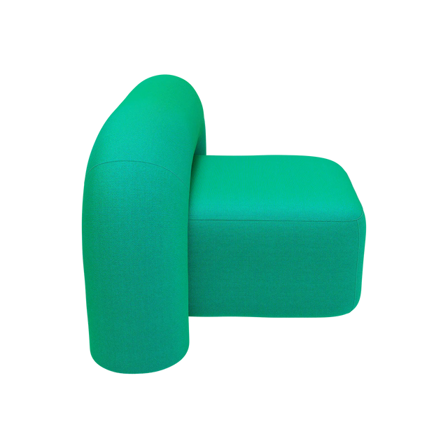 MOSS LOUNGE STOL / GRØN