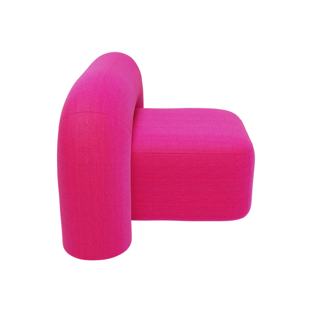 MOSS LOUNGE STOL / PINK