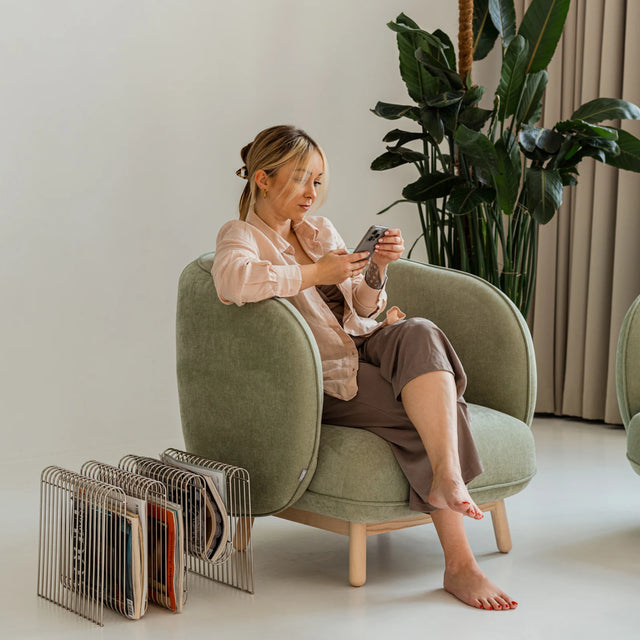 LOVER LOUNGE STOL / PINK