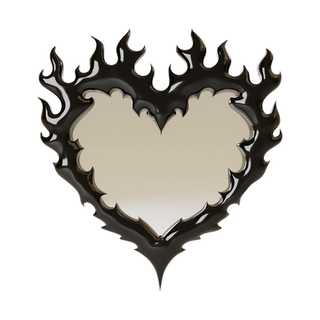 HEART MIRROR / BLACK