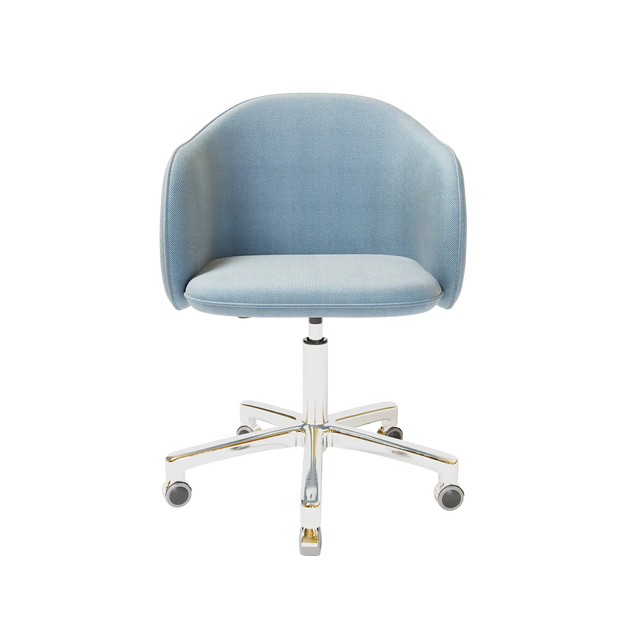 LOVER KONTORSTOL / LYS BLÅ