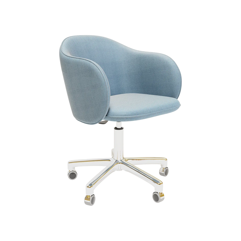 LOVER KONTORSTOL / LYS BLÅ