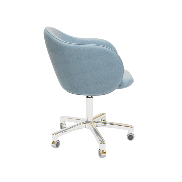 LOVER KONTORSTOL / LYS BLÅ