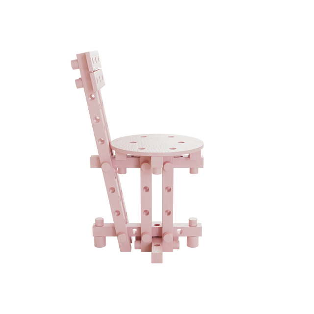 SILLA PLAY / ROSA