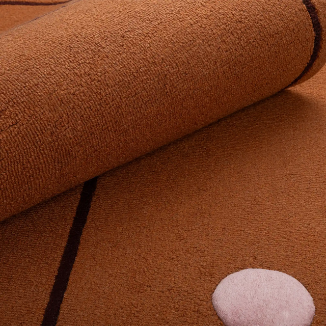 PARIS / HANDTUFTAD / ULL / TERRACOTTA