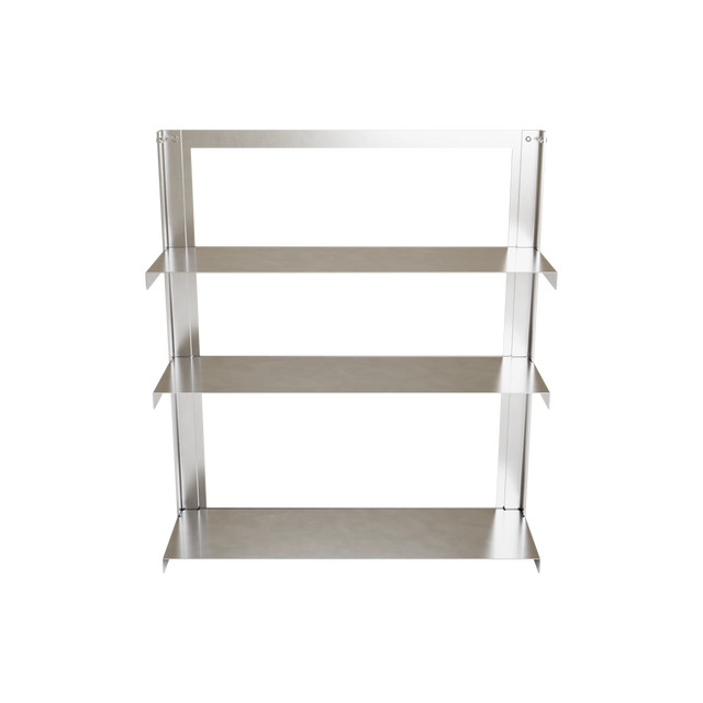 PÓŁKA ŚCIENNA / MAŁA / STALOWA