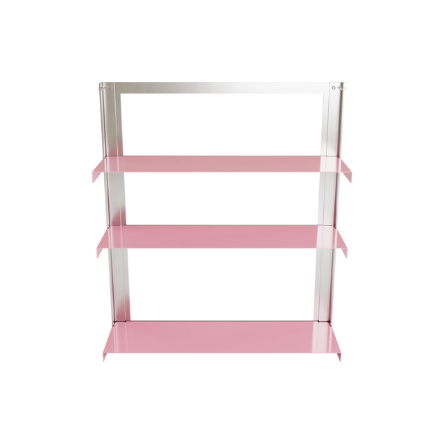 PÓŁKA ŚCIENNA / MAŁA / STALOWA