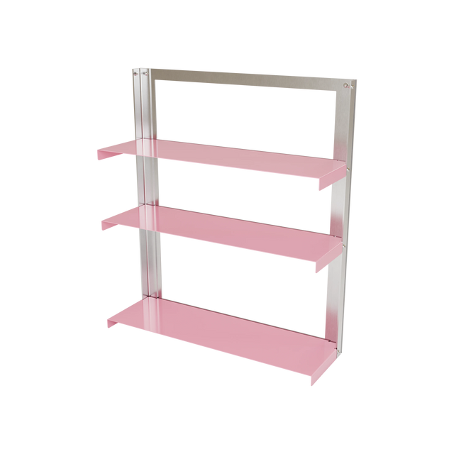 PÓŁKA ŚCIENNA / MAŁA / STALOWA