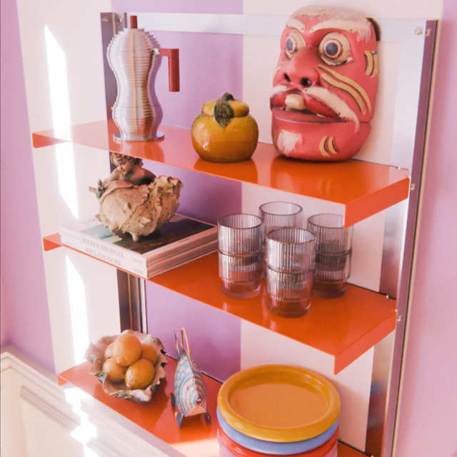 ÉTAGÈRE MURALE / PETITE / ROSE