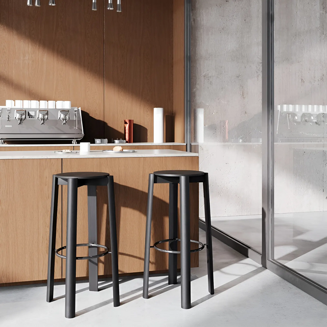 CHAIR DE BAR EDDIE / VERT