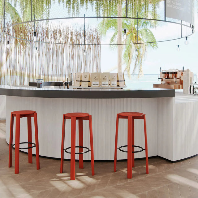 CHAIR DE BAR EDDIE / VERT