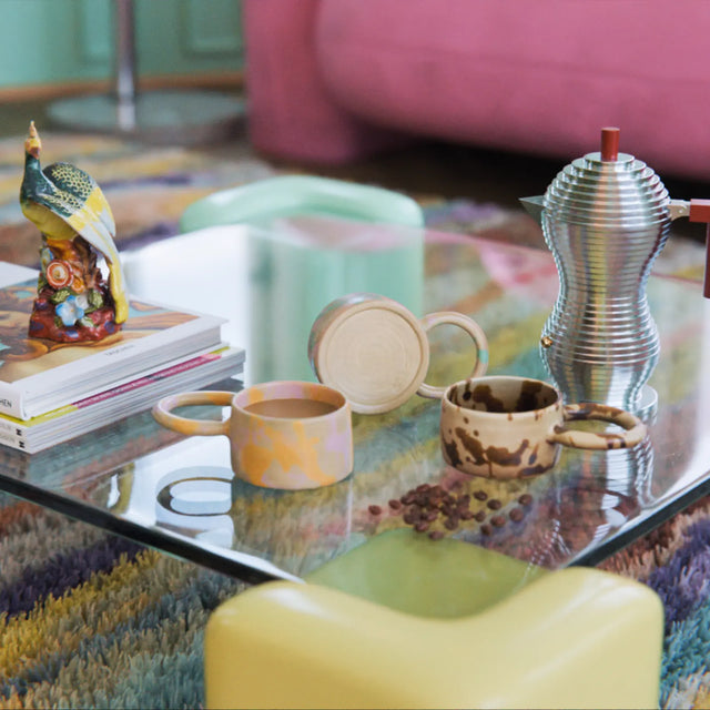 90° KRUS / GRØN & LILLA