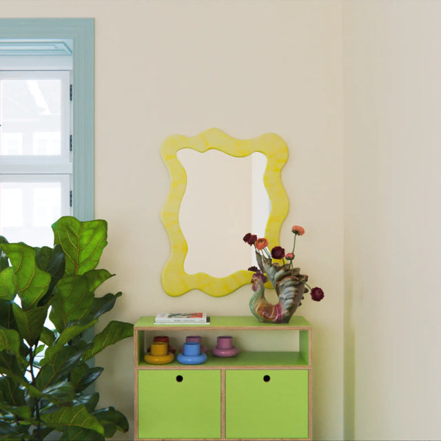 MIROIR / PREMIER CITRON À TOMBER