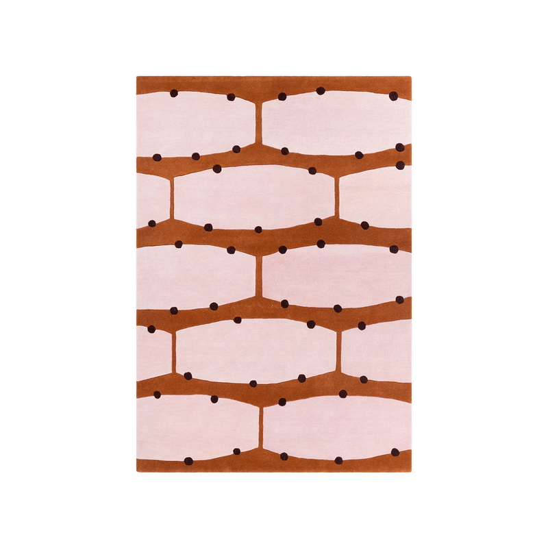 RIO / HAND-TUFTE / WOOL / TERRACOTTA