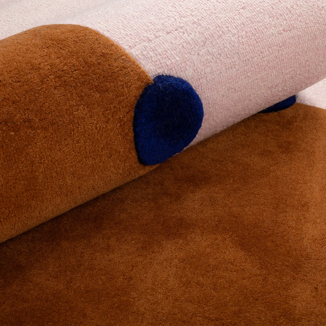 ROME / HAND-TUFTE / WOOL / TERRACOTTA