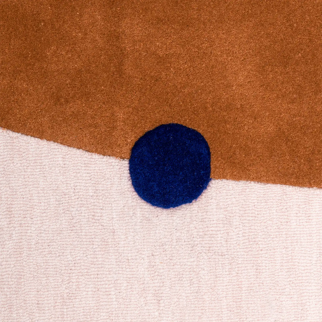 ROME / HAND-TUFTE / WOOL / TERRACOTTA