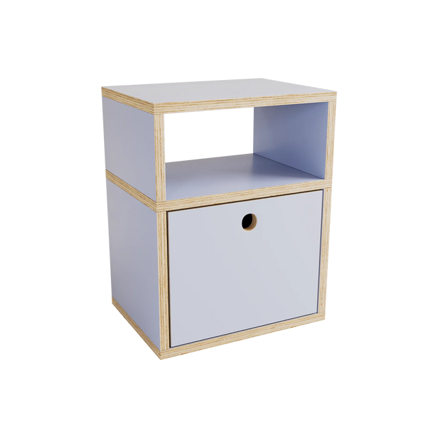 ZIJTAFEL / BEVOREN BLAUW