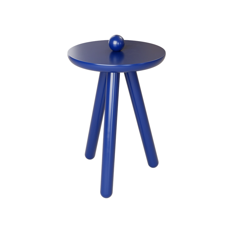 POPS SIDE TABLE / DARK BLUE