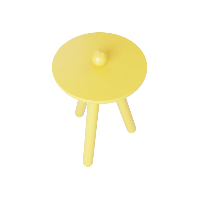 POPS SIDE TABLE / YELLOW