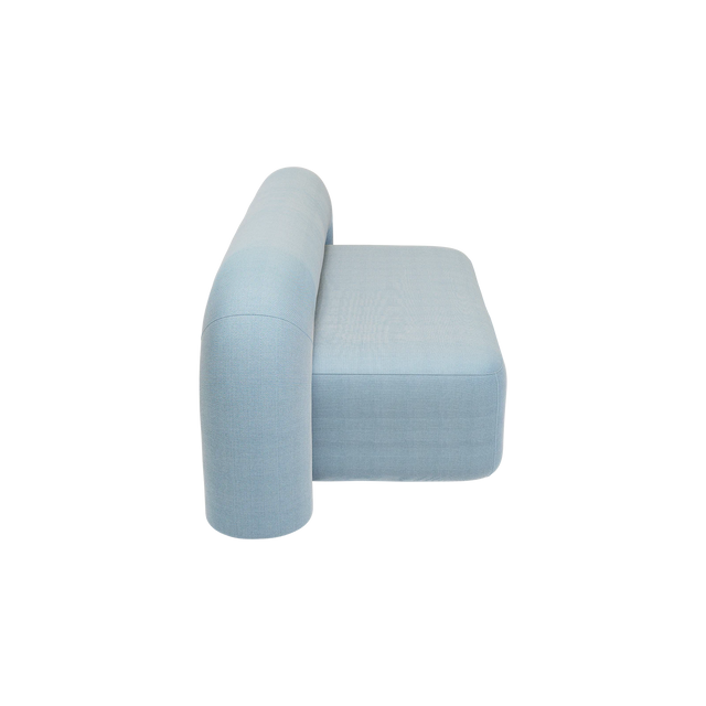 MOSS SOFA / MEDIUM 180 / LYS BLÅ