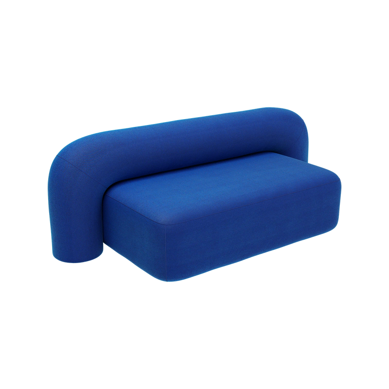 MOSS SOFA / MEDIUM 180 / BLÅ