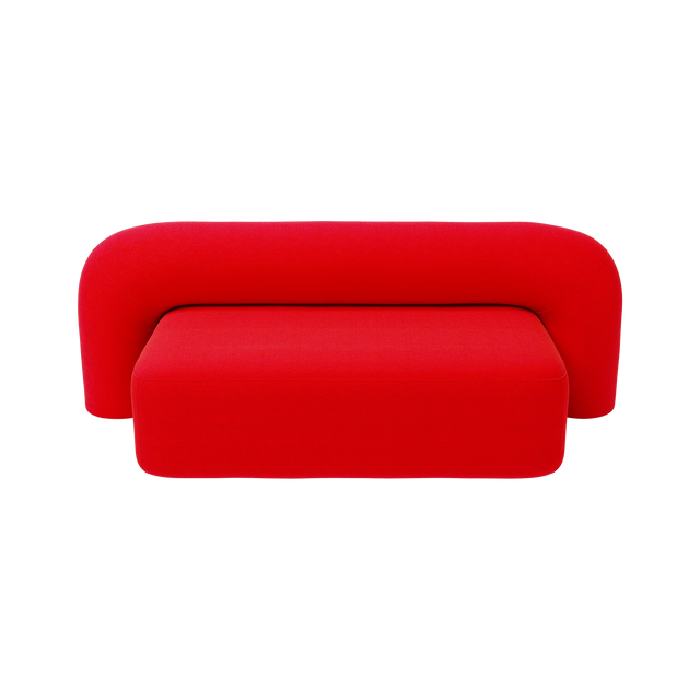 MOSS SOFA / MEDIUM 180 / RØD